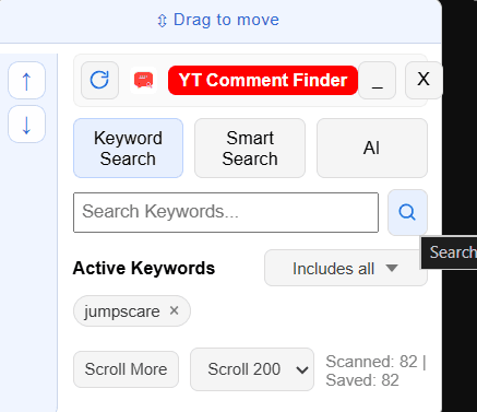 Step 3: Run the search